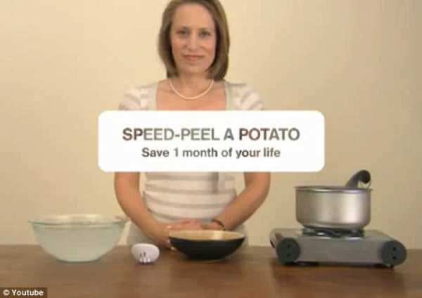 Как чистить картошку в мундире