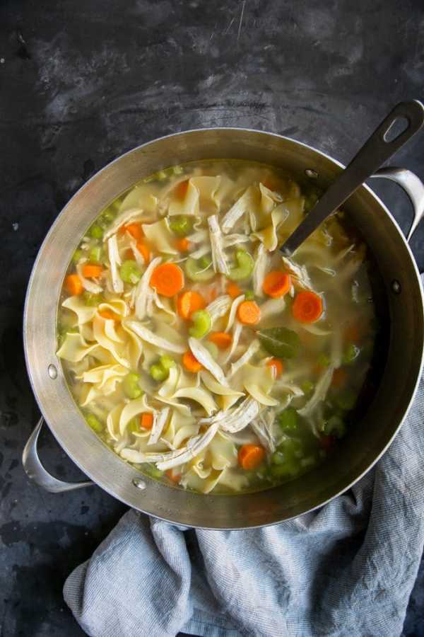 Как приготовить куриный суп с вермишелью и картошкой