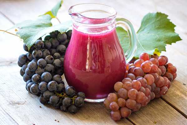 Сок из винограда в домашних условиях простой