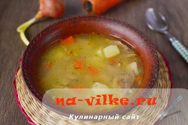 Суп из индейки с рисом и картошкой